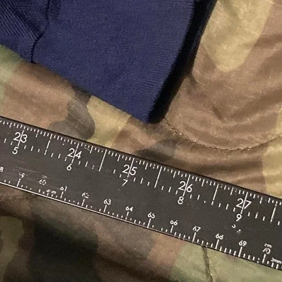 Polo Ralph Lauren vintage 90s vertical stripe rugby polo USA size XXL/26 - Picture 8 of 8